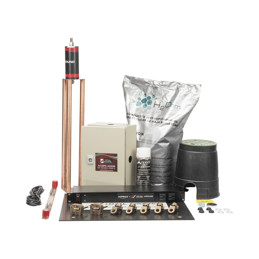 Total Ground KIT-MASTER-TG-SITE Grounding system and Transient Peak Surge.