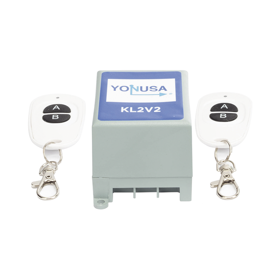Yonusa KL2V2 Remote KeyFOB for Electric Fencing Energizers with On / Off / Panic Function