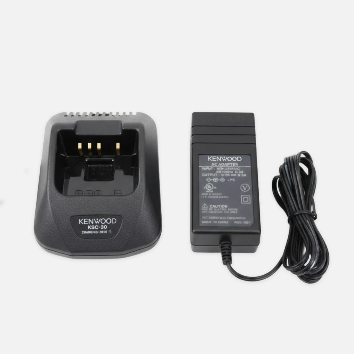 Kenwood KSC-30 Battery Charger with AC Power Supply KNB-25A / KNB-26N 100-240V