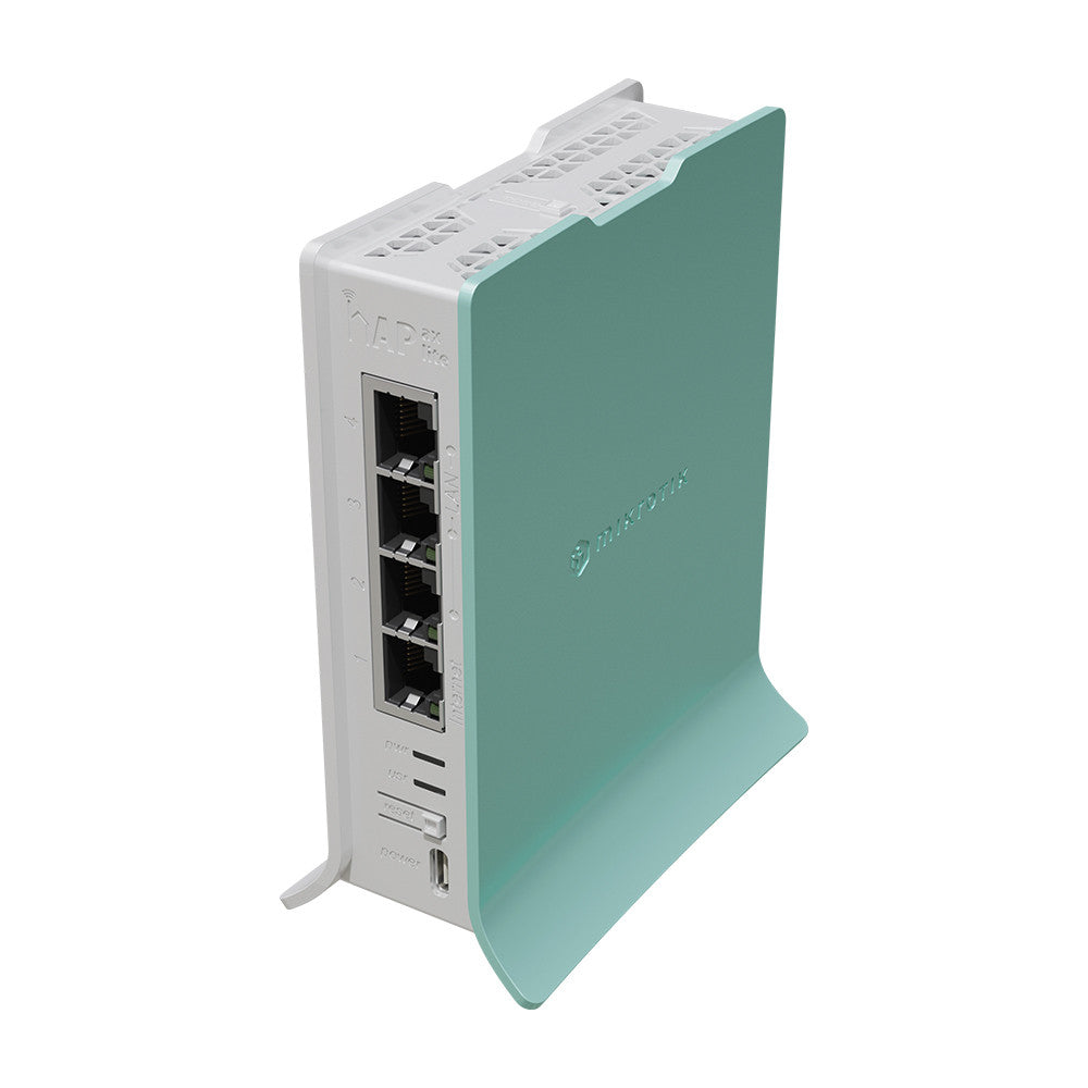 Mikrotik hAP ax lite Access Point 1GHz CPU 256MB RAM 4x GLAN 2.4GHz 802.11b/g/n/ax