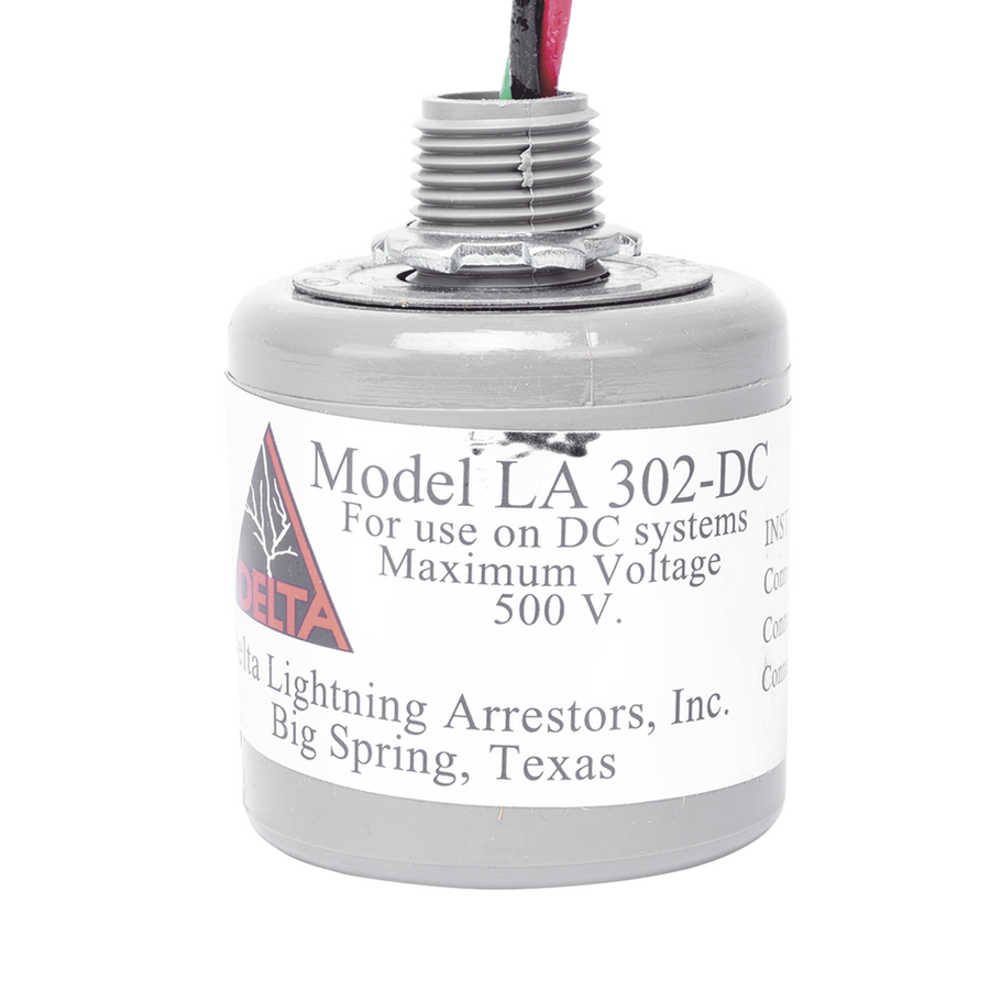 Delta LA302DC Voltage Surge Protector, Designed Photovoltaic Systems, Use in Direct Current, 0-500 Vdc