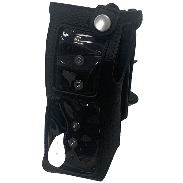 Hytera LCY026 Leather Carry Case for Radios with Display black for HP7 UL913