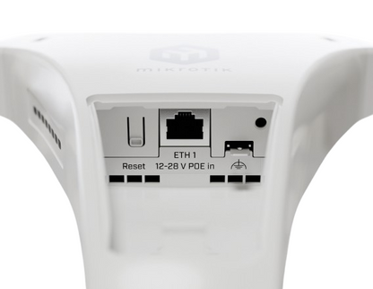 Mikrotik LHG-5axD-XL WiFi 6 Outdoor CPE 27 dBi Antenna PoE RouterOS v7 Long-Range Bridge