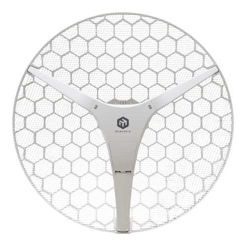 Mikrotik LHG-5axD-XL WiFi 6 Outdoor CPE 27 dBi Antenna PoE RouterOS v7 Long-Range Bridge
