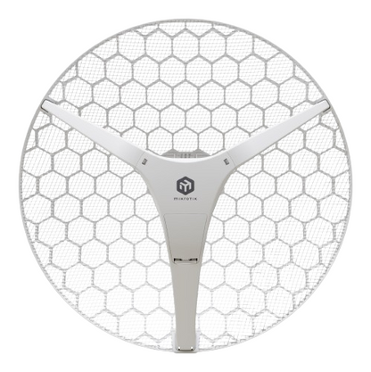 Mikrotik LHG-5axD-XL WiFi 6 Outdoor CPE 27 dBi Antenna PoE RouterOS v7 Long-Range Bridge