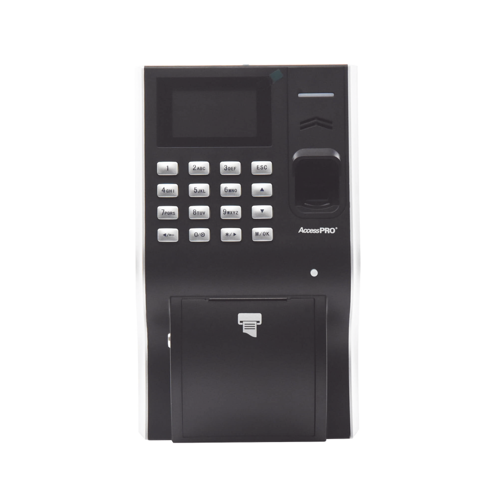 Zkteco - Accesspro LP4 Multimedia Bio-metric Reader for Time and Attendance, Integrated Printer