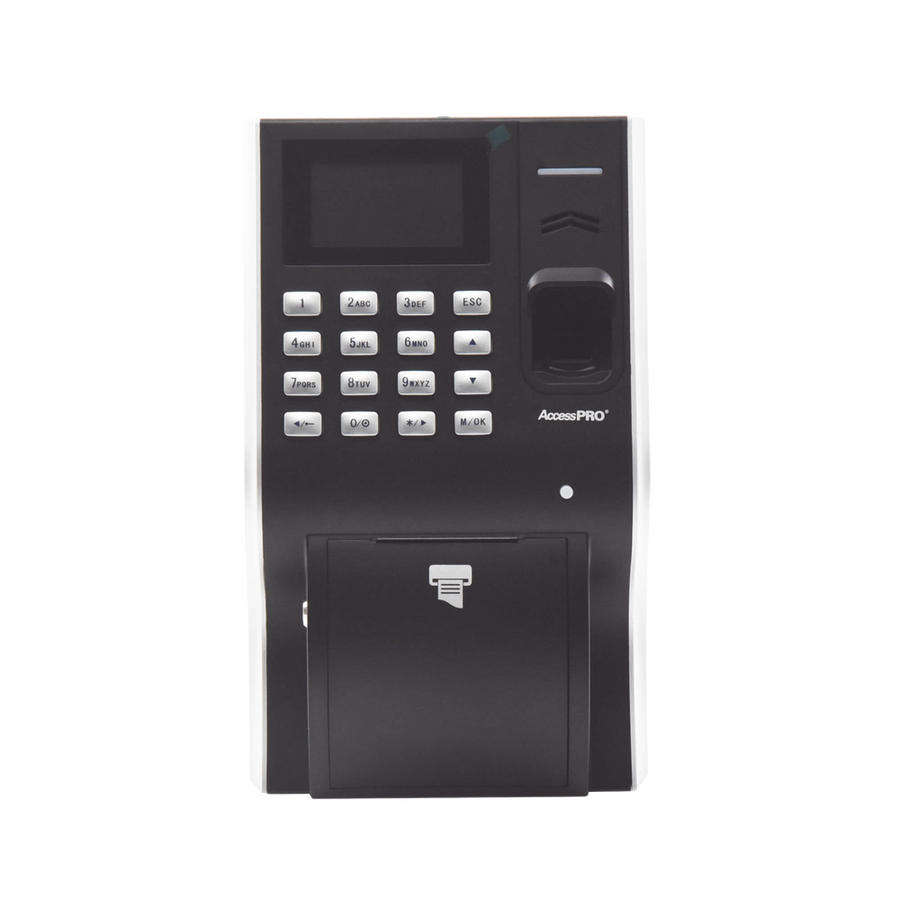 Zkteco - Accesspro LP4 Multimedia Bio-metric Reader for Time and Attendance, Integrated Printer