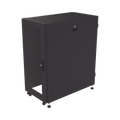 Linkedpro LP-60100-24U-R2 24U Professional Network Cabinet with 19" Standard Rack and Glass Door 23.62 in x 39.37 in (600 mm Width x 1000 mm Depth)
