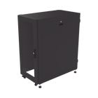 Linkedpro LP-60100-24U-R2 24U Professional Network Cabinet with 19" Standard Rack and Glass Door 23.62 in x 39.37 in (600 mm Width x 1000 mm Depth)