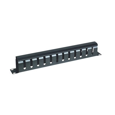 Linkedpro LPCM-04 19" 1U Horizontal Cable Management with Metallic Cover