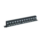 Linkedpro LPCM-04 19" 1U Horizontal Cable Management with Metallic Cover