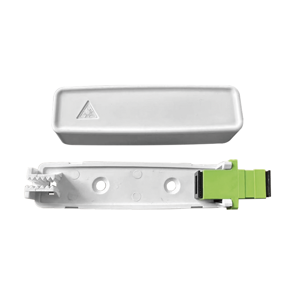 Linkedpro LP-FABFFS1F Mini Fiber Optic Terminal Box (Rosette) with a SC/APC Coupler, White color