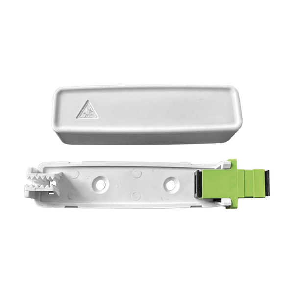 Linkedpro LP-FABFFS1F Mini Fiber Optic Terminal Box (Rosette) with a SC/APC Coupler, White color