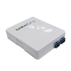 Linkedpro LP-FAB-FFS-2-B Fiber Optic Access Terminal Panel, FTTH Socket, 2 Ports SC, Loaded with 2 Adapter SC/UPC