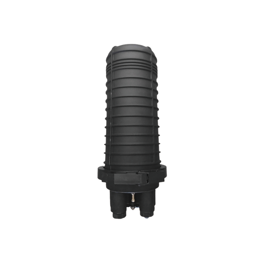 Linkedpro LP-FAB-LPSC-BDM-C5 Dome Type Mechanical Sealing Fiber Optic Splice Closure 5 (1 Oval, 4 Round) ports, 6 Splice Tray of 24 FO / up to 144 splices