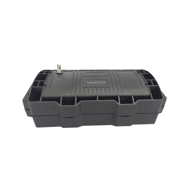 Linkedpro LP-FAB-LPSC-BIM-P8 Inline Type Fiber Optic Splice Closure 8 Ports, 2 Splice Tray of 24 FO
