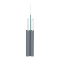 Linkedpro LP-FAB-GJXHA21FO "Easy-Pull" Bow-Type Fiber Drop Cable / 1 Fiber (1 Core), G.657A2, Indoor, FRP Strength Member, LSZH Black Jacket, 2x3 mm, 3,280 ft (1 km) Drum