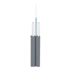 Linkedpro LP-FAB-GJXHA21FO "Easy-Pull" Bow-Type Fiber Drop Cable / 1 Fiber (1 Core), G.657A2, Indoor, FRP Strength Member, LSZH Black Jacket, 2x3 mm, 3,280 ft (1 km) Drum