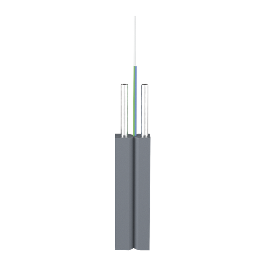 Linkedpro LP-FAB-GJXHA21FO "Easy-Pull" Bow-Type Fiber Drop Cable / 1 Fiber (1 Core), G.657A2, Indoor, FRP Strength Member, LSZH Black Jacket, 2x3 mm, 3,280 ft (1 km) Drum