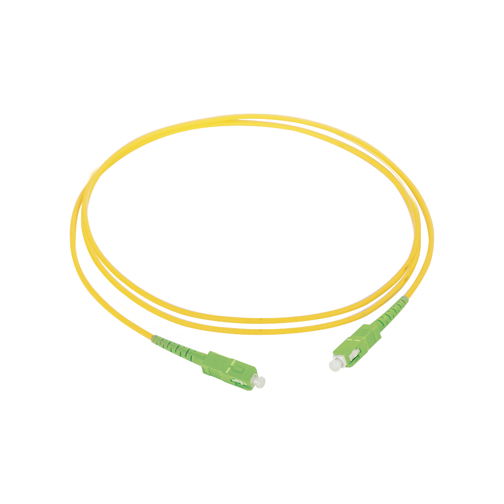 Linkedpro LP-FAB-PAT-SCAPC-SCAPC-S-1 Patchcord SC/APC-SC/APC, Single-mode Fiber SM G657A2, Diameter 2mm, Cover LSZH, SIMPLEX, Length: 1 m
