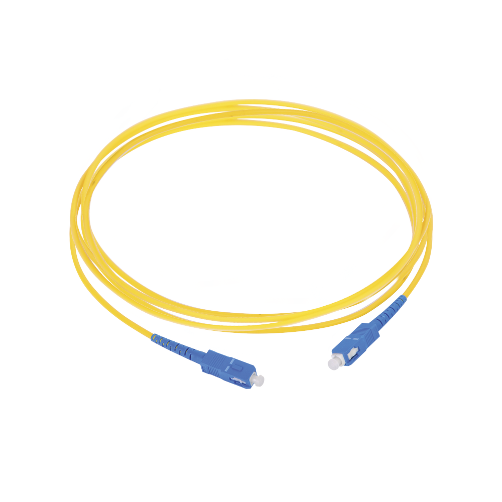 Linkedpro LP-FAB-PAT-SCPC-SCPC-S-2 Patchcord SC/UPC-SC/UPC, Single-mode Fiber SM G657A2, Diameter 2mm, Cover LSZH, SIMPLEX, Length: 7 ft (2 m)