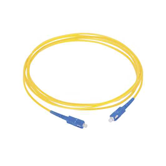 Linkedpro LP-FAB-PAT-SCPC-SCPC-S-2 Patchcord SC/UPC-SC/UPC, Single-mode Fiber SM G657A2, Diameter 2mm, Cover LSZH, SIMPLEX, Length: 7 ft (2 m)