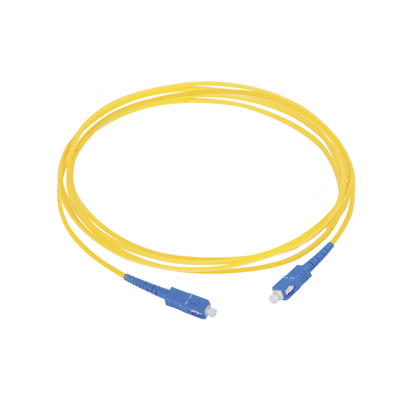 Linkedpro LP-FAB-PAT-SCPC-SCPC-S-2 Patchcord SC/UPC-SC/UPC, Single-mode Fiber SM G657A2, Diameter 2mm, Cover LSZH, SIMPLEX, Length: 7 ft (2 m)