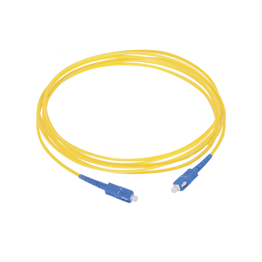 Linkedpro LP-FAB-PAT-SCPC-SCPC-S-3 Patchcord SC/UPC-SC/UPC, Single-mode Fiber SM G657A2, Diameter 2mm, Cover LSZH, SIMPLEX, Length: 10 ft (3 m)