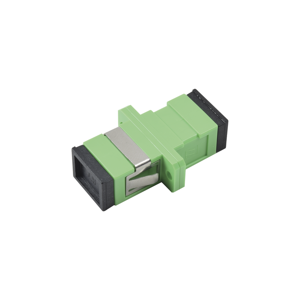 Linkedpro LP-FOAD-6077 Simplex Fiber Optic Coupler Module SC / APC to SC / APC for Singlemode Fiber