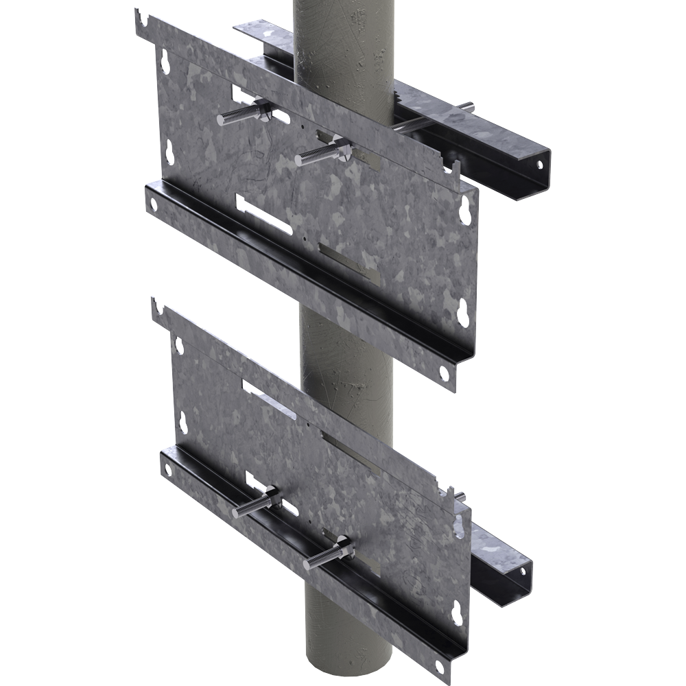 Linkedpro LP-FORTE-16U-BRA-R2 Wall/Pole Bracket for LP-FORTE-09U-R3 and LP-FORTE-24U-R3