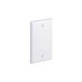 Linkedpro LP-FP-107 Blank Face Plate, Universal, White Color