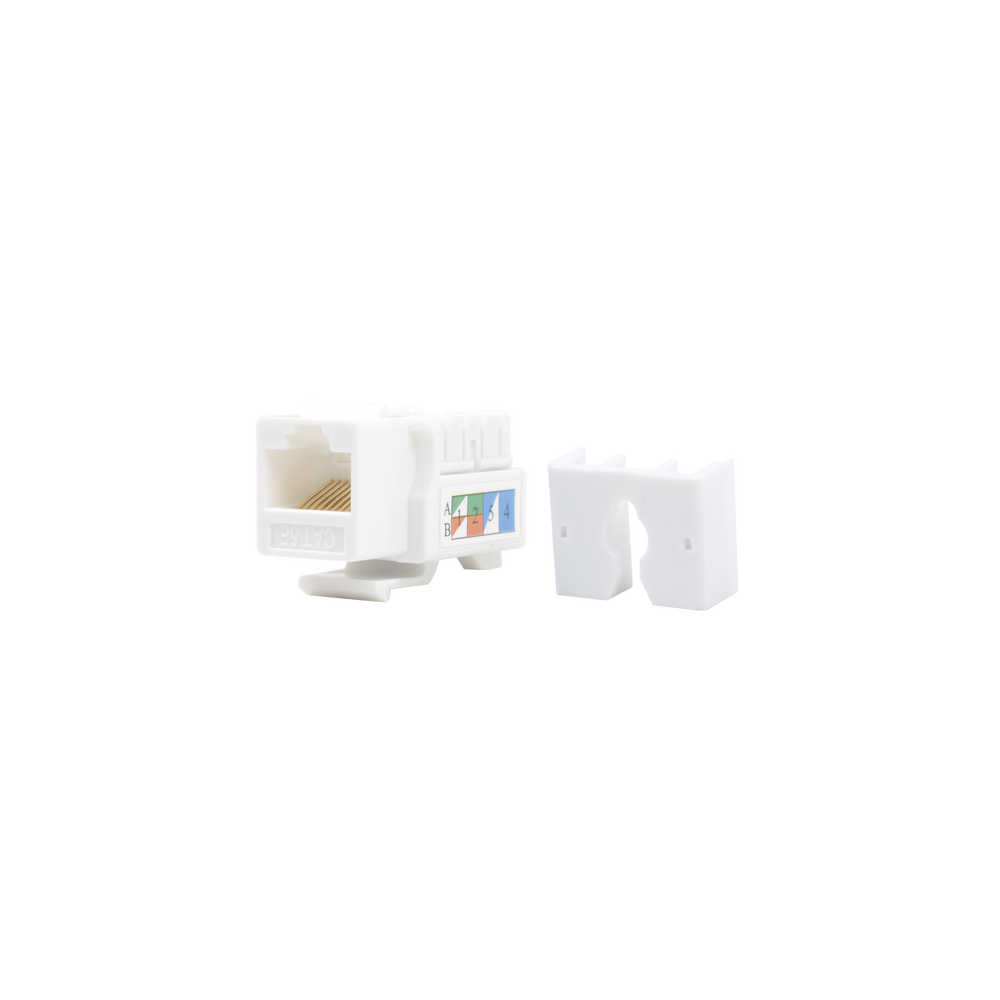 Linkedpro LP-KJ-505-WH Jack 110 Category 5e, for faceplate Keystone - White Color