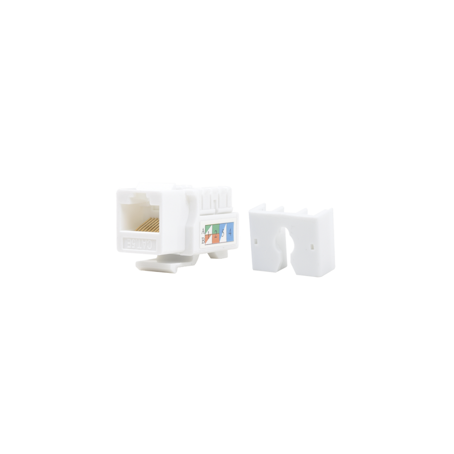 Linkedpro LP-KJ-505-WH Jack 110 Category 5e, for faceplate Keystone - White Color