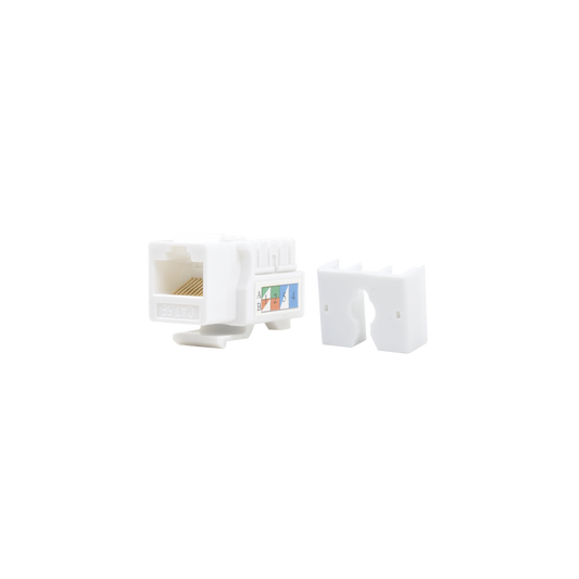 Linkedpro LP-KJ-505-WH Jack 110 Category 5e, for faceplate Keystone - White Color