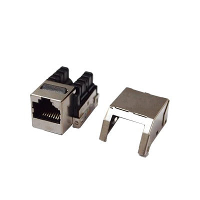 Linkedpro LP-KJ-530 Jack Keystone Module Cat5e with 110 (Punchdown), Shielded STP - Metal