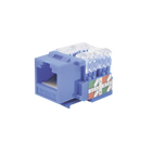 Linkedpro LP-KJ-601-BU Jack 110 Category 6, for faceplate Keystone - Blue Color
