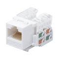 Linkedpro LP-KJ-601-WH Module Jack Keystone for faceplate Cat6 with 110 (Punchdown) - White Color