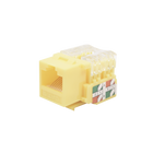 Linkedpro LP-KJ-601-YE Jack 110 Category 6, for faceplate Keystone - Yellow Color