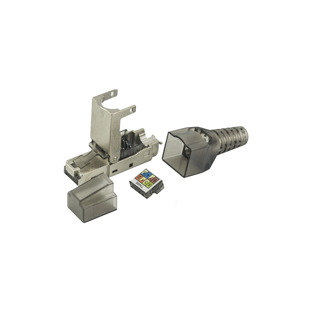 Linkedpro LPKJ6A17S Modulated RJ45 Plug Category 6A - Toolless, for field termination
