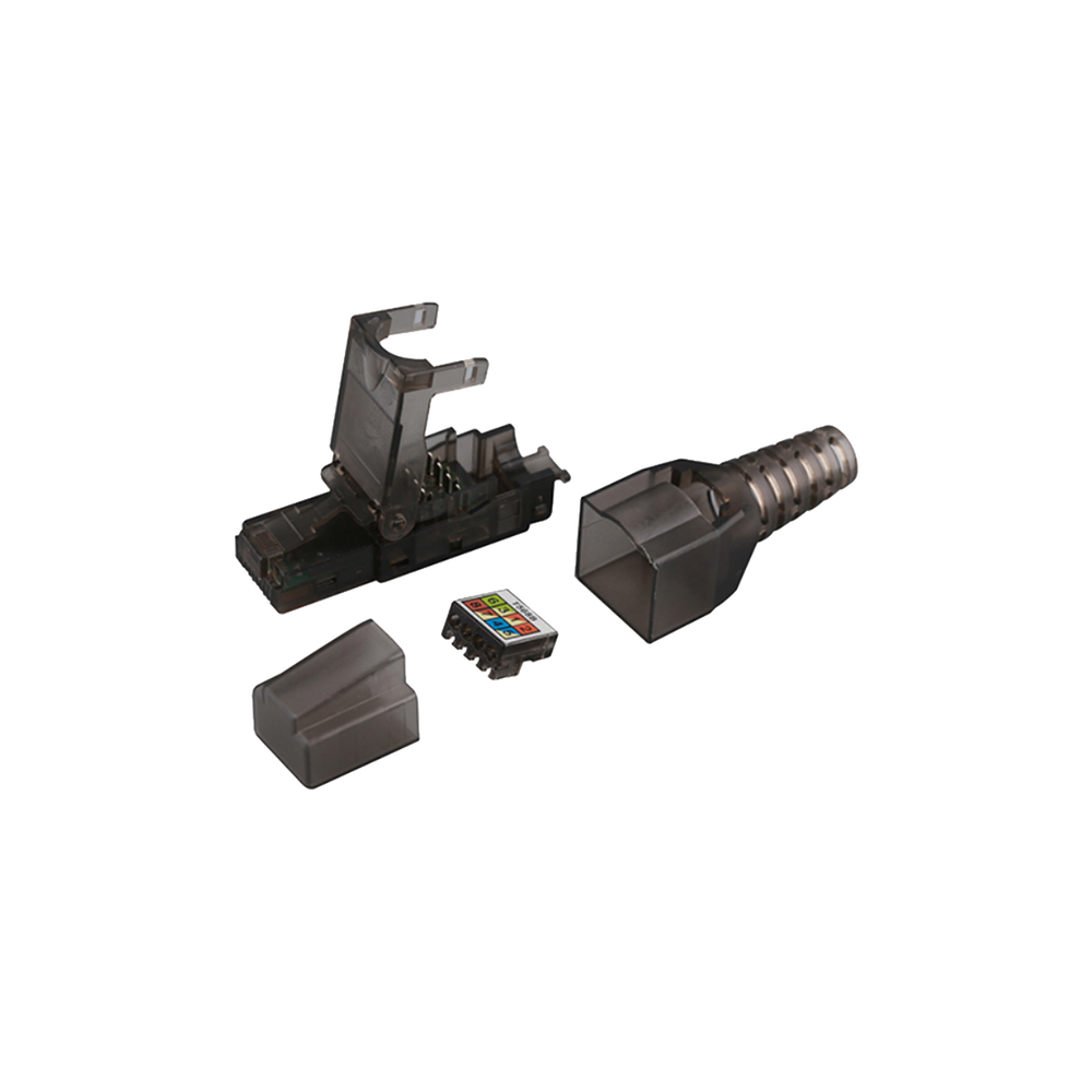 Linkedpro LP-KJ-6A-17U RJ45 Plug Modular for Cable UTP Category 6A / STP Cable -Toolless