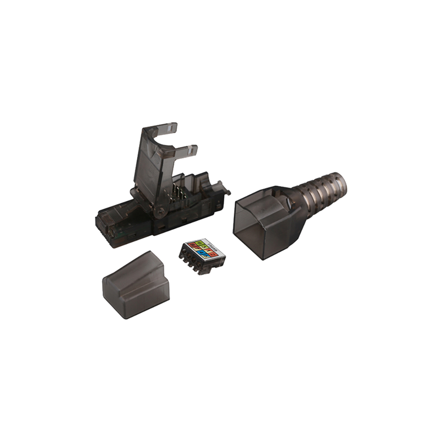 Linkedpro LP-KJ-6A-17U RJ45 Plug Modular for Cable UTP Category 6A / STP Cable -Toolless