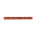 Linkedpro LP-MFO-N Plastic Label Orange Marker for Optic Fiber (Text in spanish)