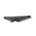 Linkedpro LP-ODF-8002 Fiber Optic Distributor, empty, 19in, Accepts 24 Adapters "LC Duplex" or "LC Simplex" or 24 "SC" Simplex, 1U