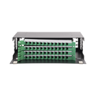 Linkedpro LP-ODF-8048 Fiber Optic Distributor, empty, 19in, Accepts 48 Adapters "LC Duplex" or "LC Simplex" or 48 "SC" Simplex, 3U