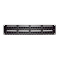 Linkedpro LP-PP-508 19" Patch Panel UTP Cat5e, 48-Port, 2U with Cable Organizer