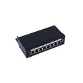 Linkedpro LP-PP-528 Shielded Patch Panel STP Cat5e, 8 Ports Cat5e, 10in