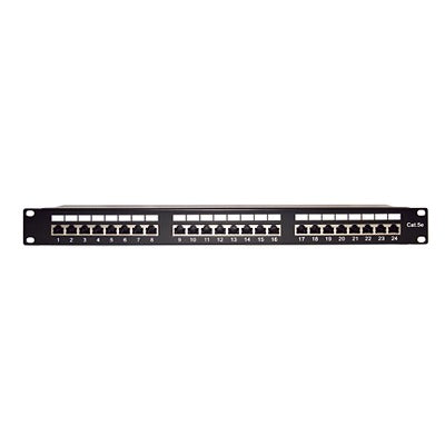 Linkedpro LP-PP-530 19-inch Patch Panel STP Cat5e, 24-Port, 1U