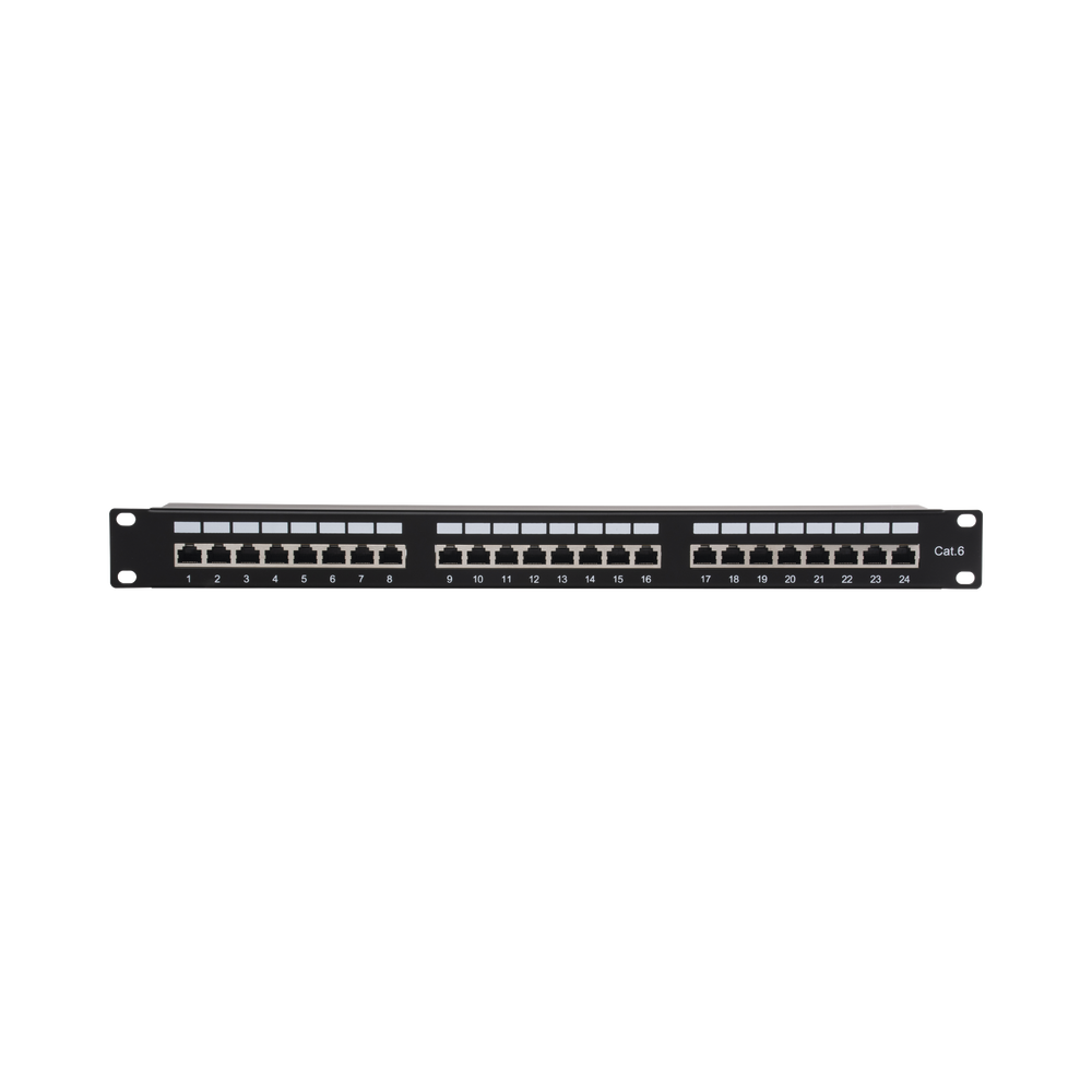 Linkedpro LP-PP-630 19-inch Patch panel STP Cat6, 24-Port, 1U