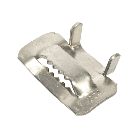 Linkedpro LP-SSBT-58 Stainless Steel Buckle Tooth Type, 5/8", 100 pieces