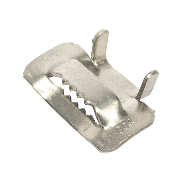Linkedpro LP-SSBT-58 Stainless Steel Buckle Tooth Type, 5/8", 100 pieces